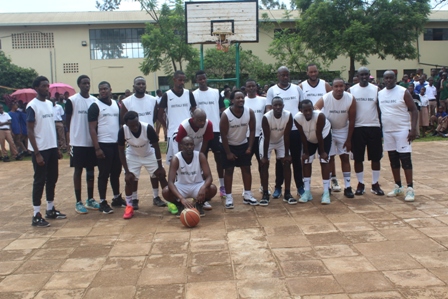 Ikipe ya Basketball y'abarangije muri Saint Andre